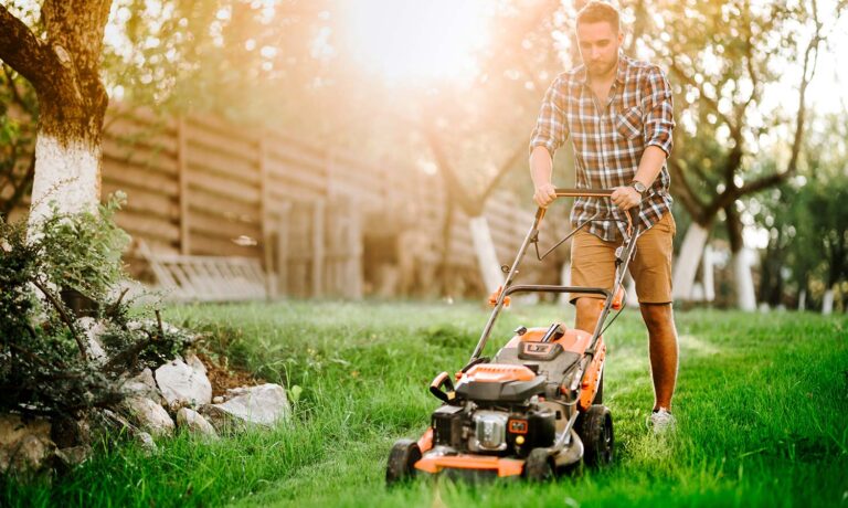 What happens if a lawn mower cuts off lawn sprinkler?